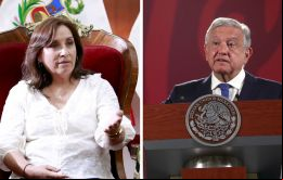 Las relaciones diplomáticas entre Perú y México se mantienen formalmente a nivel de encargados de negocios, dijo Boluarte