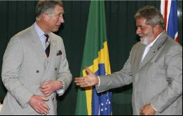 Lula y Carlos ya estuvieron juntos en 2009, cuando el entonces Príncipe de Gales visitó el Palacio de Planalto