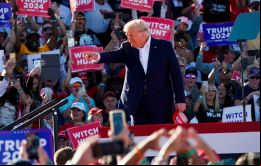 O el Estado profundo destruye América o nosotros destruimos el Estado profundo, insistió Trump