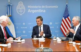 Massa insistió en que Argentina necesita exportar más a EE.UU., para lo cual hay que bajar ciertas barreras