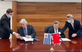 Aunque Uruguay y China están muy alejados geográficamente, sus relaciones han seguido desarrollándose en los últimos 35 años, señaló Bustillo