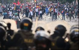La presidenta Dina Boluarte insistió en negar cualquier responsabilidad en la muerte de los manifestantes