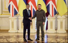 Estamos aquí a largo plazo, dijo Sunak a Zelensky.