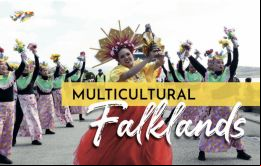 Una demostración de las tantas culturas que conviven en Falklands 