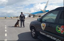 El vuelo de regreso a Amsterdam se retrasó debido a las medidas de seguridad
