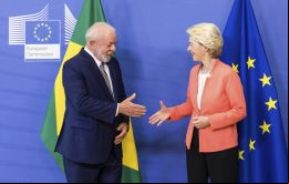 Von der Leyen celebró el regreso de Brasil a la escena internacional