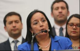 La senadora Carmen Gloria Aravena estuvo entre los que votaron a favor de la moción