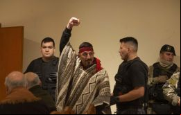 Jones-Huala fue detenido en la localidad de El Bolsón a principios de este año