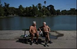 Las temperaturas más altas del martes en CABA fueron registradas a las 16 hs por el SMN