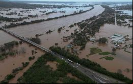 Los ciclones extratropicales en el sur de Brasil han sido poco frecuentes hasta este año