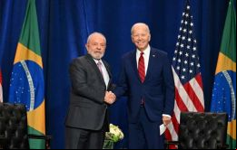 Nunca vi a un presidente norteamericano hablar tanto y tan bien de los trabajadores como usted, señaló Lula a Biden 
