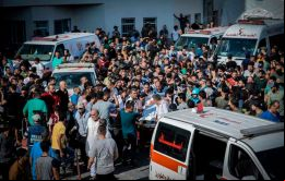 Estamos listos para desplegar suministros en cuanto se establezca el  humanitario a la Franja, escribió Tedros Adhanom Ghebreyesus