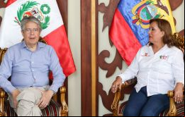 La relación actual entre Perú y Ecuador es un ejemplo inspirador, dijo Lasso a Boluarte 