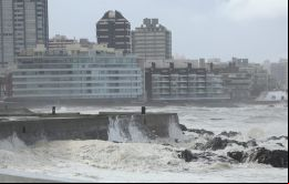 Se espera que las condiciones meteorológicas empeoren en las próximas horas, ha advertido Inumet