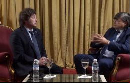 El que cuenta los votos es el que controla todo, Milei argumentó