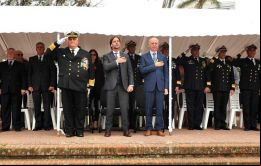 A la ceremonia asistieron Lacalle Pou, García, Wilson y otros altos funcionarios