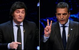 Sergio Massa reconoció la derrota desde el búnker de campaña frente a cientos de caras largas