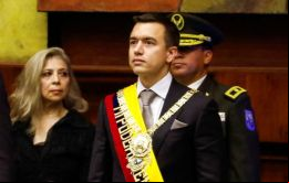 Siempre he sido una persona de pocas palabras, subrayó Noboa 