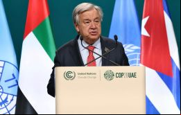 La Carta de Descarbonización no aborda la cuestión fundamental del consumo de combustibles fósiles, argumentó Guterres 