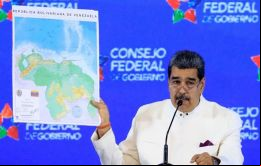 Esto lo vamos a resolver por las buenas o lo vamos a..., dijo Maduro 