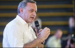 Me voy con la conciencia tranquila de haber formado parte de un gobierno que estuvo a la altura de las circunstancias, subrayó Delgado