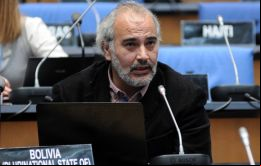 Esto es neocolonialismo llamado colonialismo del carbono, advirtió el representante de Bolivia, Diego Pacheco 