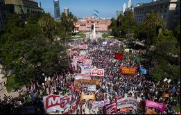 Las dos detenciones se produjeron por agredir al personal policial tras enfrentamientos entre manifestantes y agentes del orden