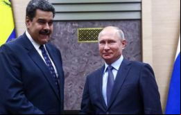 Maduro fue invitado a visitar a Putin en Rusia el próximo año