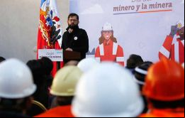 Estamos cumpliendo la tarea de asegurar la participación del Estado en la extracción del llamado oro blanco, celebró Boric 