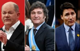 Las conversaciones de Milei con Trudeau y Schoolz fueron consideradas positivas, según fuentes de la Casa Rosada
