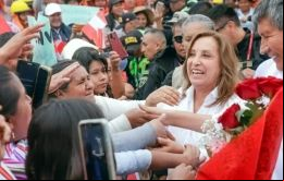 Boluarte había regresado a Ayacucho por primera vez desde 2022, cuando las manifestaciones causaron unos 50 muertos en todo el país