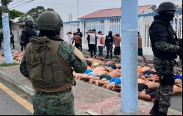 Ecuador se ha convertido en un centro logístico en la cadena de tráfico de sustancias ilícitas, dijo Noboa