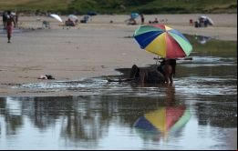 Se espera que el inusual calor se mantenga al menos durante una semana.
