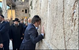 Milei llegó a Israel para cumplir una promesa electoral