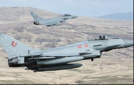 Las fuerzas británicas en Falklands cuentan con el HMS Forth y cuatro cazas Typhoon, además del equipo logístico de respaldo