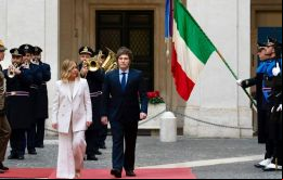 Italy and Argentina are proud to have a deep historical and cultural bond, Meloni said 