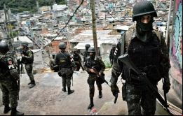 Las operaciones iban dirigidas contra la tristemente célebre organización narcotraficante Comando Vermelho
