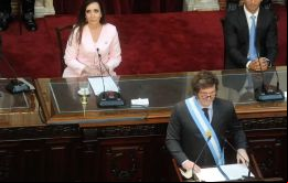 El Poder Ejecutivo “reafirma su compromiso indeclinable con el déficit 0%, dejando atrás las recetas fracasadas de la casta política”, dijo Milei en un tono que Villarruel desaprobó