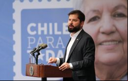 El crecimiento se va a notar en el bolsillo de las familias, dijo Boric