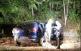 García y Loor fueron encontrados sin vida dentro de un auto