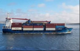 M/V Scout por más de una década se encargó de la conectividad marítima de las Falklands 