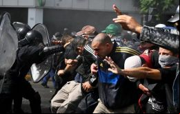 Una activista describió la emboscada policial como intimidatoria contra todo aquel que se oponga a la gestión de Milei