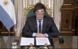 El mensaje será grabado en la residencia presidencial de Olivos más temprano ese día y transmitido a las 9 pm para atraer audiencias máximas