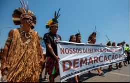 Las comunidades indígenas están celebrando esta semana su tradicional campamento Tierra Libre de cada año