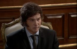 El líder libertario elogió a Thatcher y subrayó que el asunto de las Falklands/Malvinas será una cuestión de Estado a largo plazo