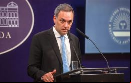 Adorni transmite cada mañana las opiniones de la istración durante sus ruedas de prensa