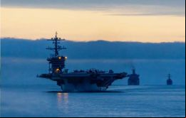 El USS George Washington llegará a Valparaíso el 11 de junio